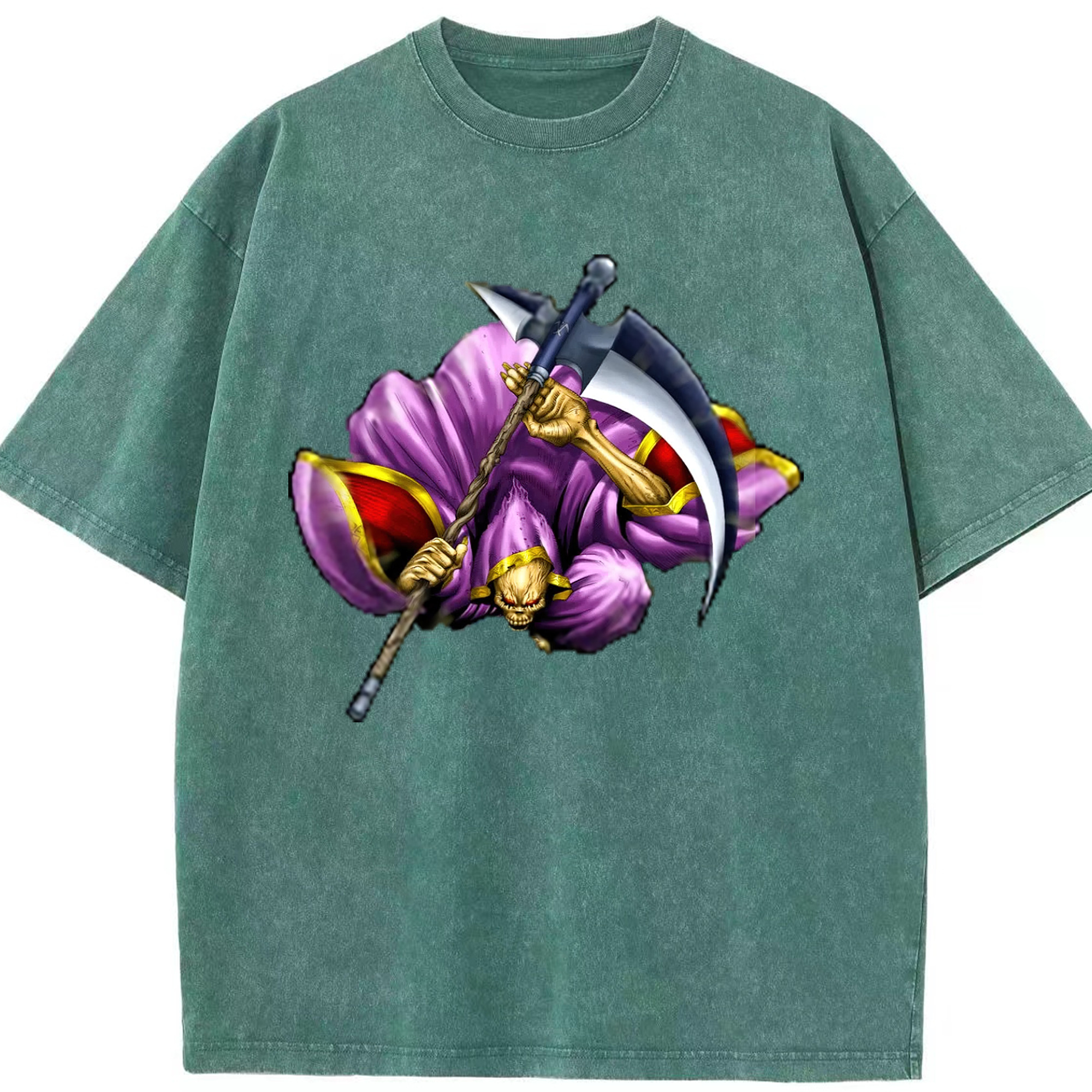 （画像用） 遊☆戯☆王 Yu-Gi-Oh! 綿100% ヴィンテージ風 半袖Tシャツ（フロントプリント）